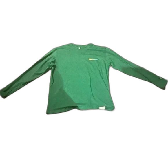 NWT Diamond Supply Co. Speed Logo Green Long Sleeve Shirt - Picture 2 of 4